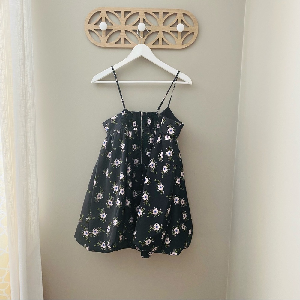 Free People Bubble Mini Dress Black Sz Small - Picture 9 of 12